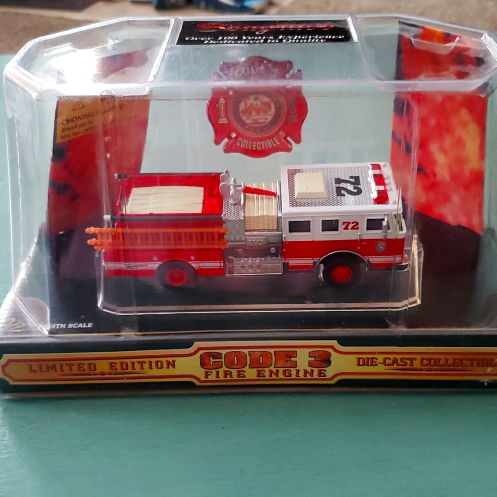 Seagrave Code 3 Fire Engine